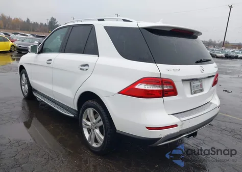 2014 Mercedes-Benz Ml 350 Bluetec 4Matic z USA, uszkodzony, nr VIN 4JGDA2EBXEA323568